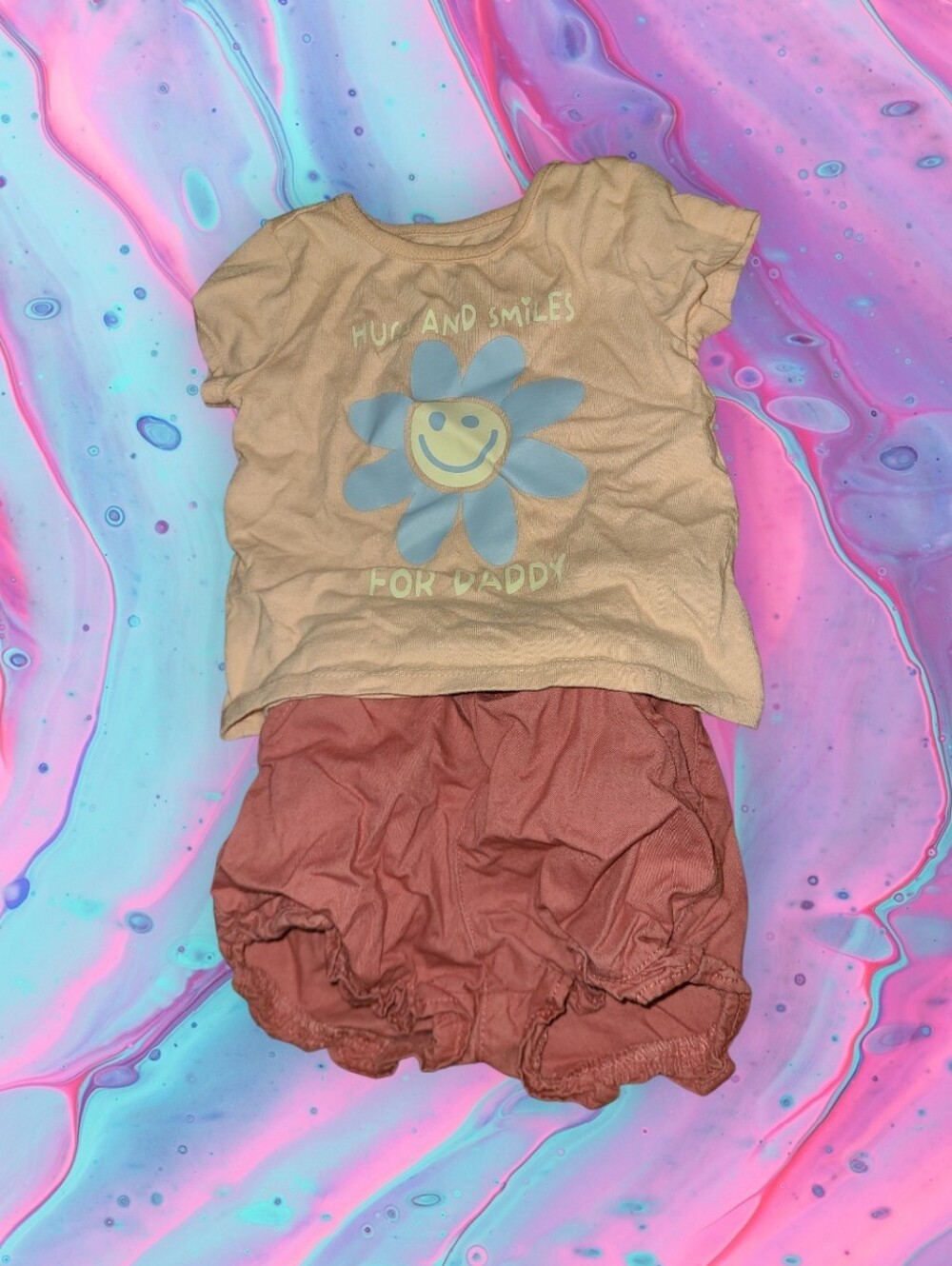 Hugs and smiles for daddy 12 m outfit